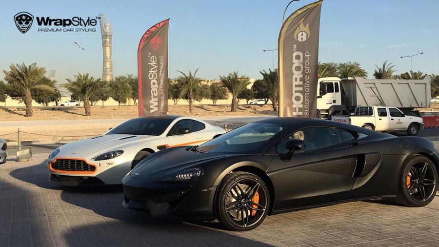  McLaren 540C Coupe Black Matt by WrapStyle 2017 года  (фото 2 из 4)